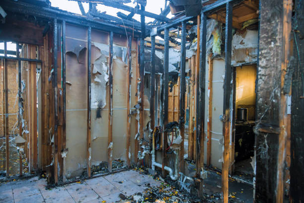 Professional Fire Damage Removal technician working in Fairview-Ferndale, PA